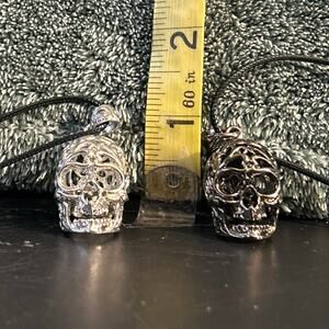 Wicked Lil Skull Crystal Cage Pendants with Necklace Great Gift!